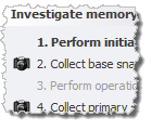 Investigate memory leaks guide