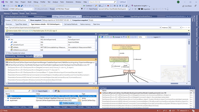 Debug profiling