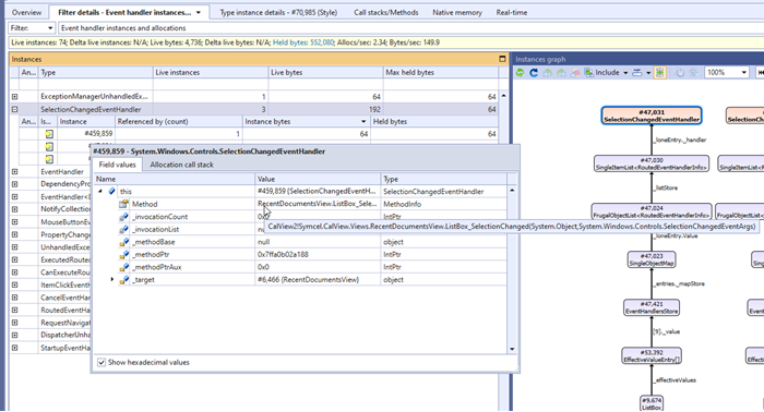 Identification of delegate target method